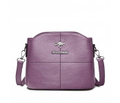 Женская кожаная сумка 8607-2 PURPLE